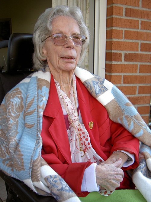 Gurli Sjöström 93 år