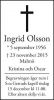 Dödsannons för Ingrid Olsson