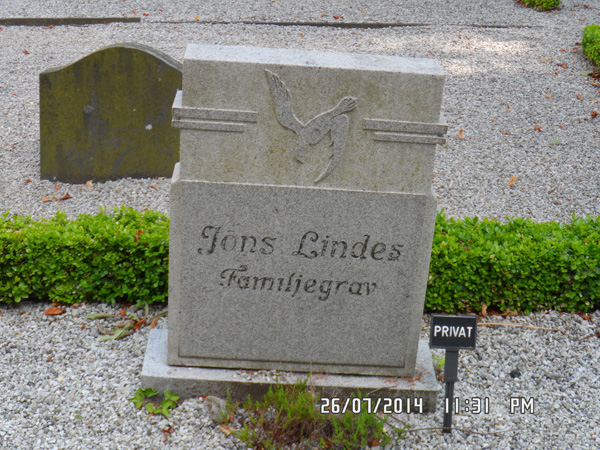 Jöns Lindes familjegrav