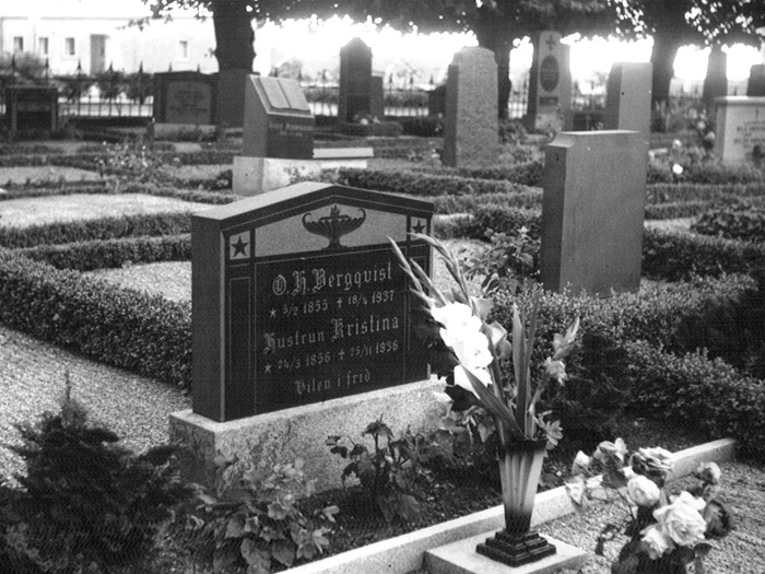 Ola Bergqvists gravsten