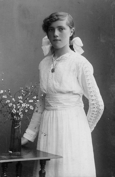 Dagmar Nilssons konfirmation 1914