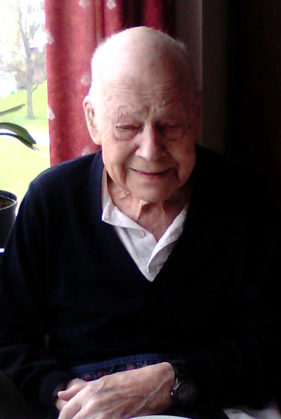 Fritz Strömqvist 104 år