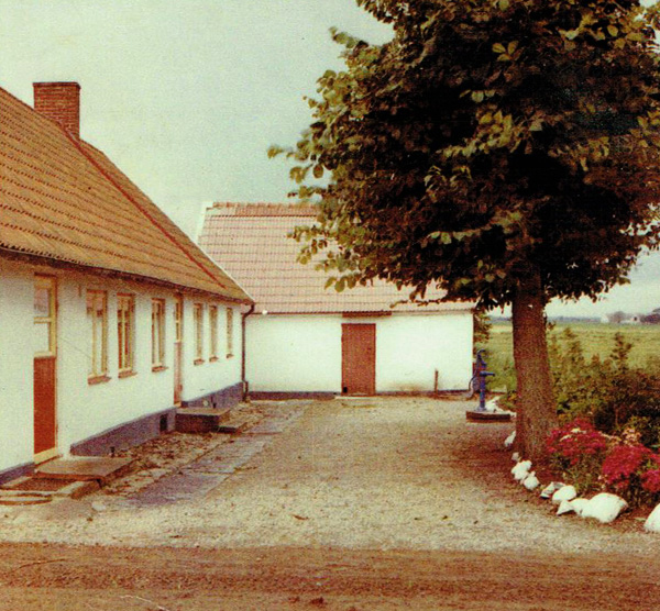 Familjen Mårten Eriksson Lundgren och Gertrud Lundgrens hus